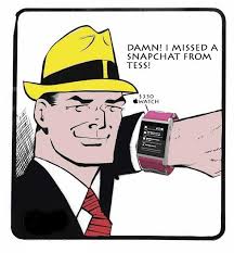 Nice! Dick Tracy went for the Pink Apple Watch!