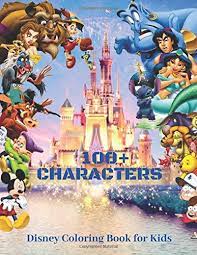 Over 1000 free disney color pages! 100 Characters Disney Coloring Book For Kids 8 5 X 11 96 Pages Buy Online In Andorra At Andorra Desertcart Com Productid 193714604
