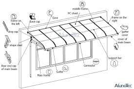 Customized Polycarbonate Sheet Aluminum Window Awnings Buy Aluminum Window Awnings Awning Windows D Aluminum Window Awnings Aluminum Awnings Window Awnings