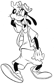This is a fun collection of goofy coloring pages. Coloring Page Goofy Coloring Pages 5