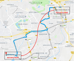 The new terminal is located in seksyen 17 shah alam and can easily be found beside the roadside. Relocation Of Shah Alam Terminal Closure Of Causeway Link Migration To Centralized Ticketing System Cts Causeway Link