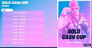 Europe is the first weekly solo cash cup hosted in europe for chapter 2 season 1. Weekly Cash Cups Extended With Buffed Prize Pool