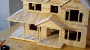 We also hope this image of popsicle stick house stick house can be useful for you. 39 Building Popsicle House Last One In 2021 Popsicle Stick Houses Popsicle House Popsicle Stick Crafts House