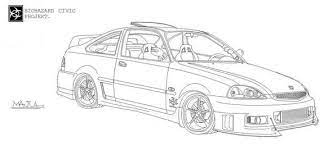 Sketch cars with tips from a professional cartoonist and illustrator in this free video on drawing. Coloring Pages Honda Cars Free Coloring Pages Of How To Draw Honda Civic Honda Cars Honda Honda Civic