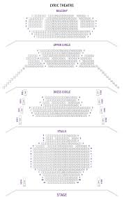 lyric theatre seating plan boxoffice co uk