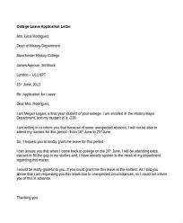 This letter was written formally to his/ her high authority for a medical with a doctor note. Leave Letter Format In English For College Students Essay Writing Top