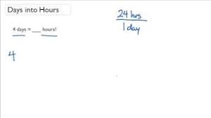 How long is 3 days? Convert Days To Hours Youtube