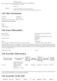 Form 144 for Lifestance Health Group INC filed 03/07/2024