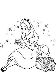 These alphabet coloring sheets will help little ones identify uppercase and lowercase versions of each letter. Free Easy To Print Alice In Wonderland Coloring Pages Tulamama