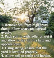 Leveling An Existing Yard How To Level A Yard Sloped Backyard Leveling Yard Diy Backyard