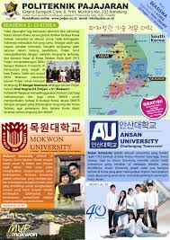 Poljan Bekerjasama Denga 2 Universitas Ternama Di Korea Selatan Raih Dual Degree D3 Poljan S1 Mokwon University Beasiswa Kuliah Universitas Korea