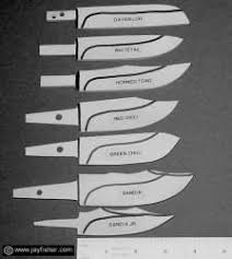 Bird And Trout Knife Template Hidden Tang Knife Patterns Sailing Knives Deer Knives Field Dressing Utility Working Knife Patterns Fine Custom Handmad Knife Patterns Knife Knife Making
