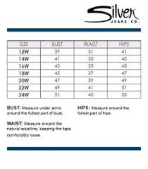 buckle silver jeans size chart best picture of chart