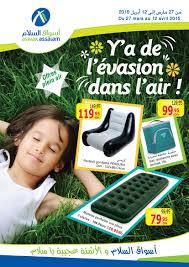 Matelas gonflable intex ultra plush headboard 2 places 64448. Aswak Assalam Catalogue Promotionnel Jusqu Au 12 Avril 2015 Offres Plein Air Promotion Au Maroc