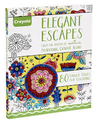 You can sell them too! Crayola Elegant Escapes Coloring Book Only 5 Was 10 99 Become A Coupon Queen