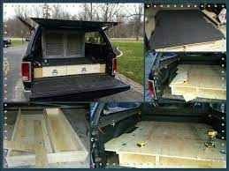 Diy Truck Vault Truck Bed Storage Drawers Dog Kennel Set Up Truck Storage Truck Bed Storage Truck Bed Camper
