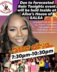 The Ladies of Salsa" are back for another fun night of dancing  @rawa.restaurant, NEW HAVEN! 💢🎵SALSA Y BACHATA CREW 🔥🔥🔥🎵💃🏽🕺🏽 Join  your hosts Alisa & DJ @selectorar Thursday, September, 4th 8pm-12am💃🏽💕🎵