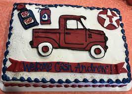 Antique Red Truck Cake Truck Birthday Cakes Red Truck Truck Cakes