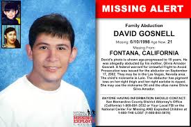 David Gosnell Age Now 21 Missing 06 10 1998 Missing From Fontana Ca Case Possible Location Az Co Tx Us Anyone Having I Word Find California Fontana