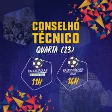 Campeonato paulista a2 2021 uživo, rezultati, tablice. Paulista 2020 Conselho Tecnico Define O Regulamento Da Serie A2