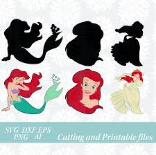 Free Free 244 Cricut Ariel Little Mermaid Svg SVG PNG EPS DXF File
