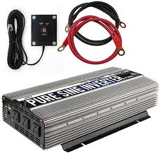 I actually think it is a better guard against rodents that insects. Amazon Com Gowise Power 2000w Pure Sine Wave Power Inverter 12v Dc To 120v Ac With 3 Ac Outlets 1 5v Usb Port Remote Sw Power Inverter Solar Inverter Power