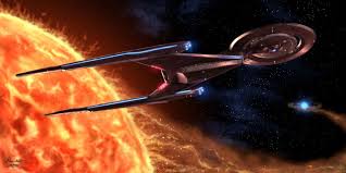 USS Discovery – “Sun Science” – Dan Voltz Art & Illustration