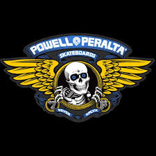 Mini logo skateboards are another alternative both price and quality wise. Powell Peralta Winged Ripper 12 Die Cut Ramp Sticker Blue Powell Peralta