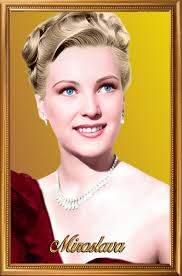 Miroslava...fue una actriz checoslovaca-mexicana, que nació el 26 de  febrero de 1926 y falleció el 9 de marzo de 1955