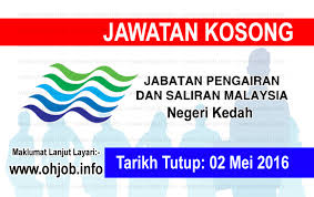 Terima kasih kerana sudi melayari laman web rasmi jabatan pengairan dan saliran negeri kedah. Jawatan Kosong Jabatan Pengairan Dan Saliran Negeri Kedah 02 Mei 2016 Jawatan Kosong Kerajaan Swasta Terkini Malaysia 2021 2022