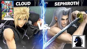 Ns Super Smash Bros Ultimate Cloud Strife Vs Sephiroth Youtube