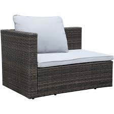 Garden style and comfort begins with outsunny's rattan shop, shop with free uk delivery. Modular Corner Rattan Sofa