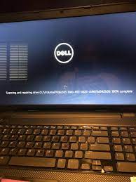Replace x with your windows installed drive c. Scanning And Repairing Drive Message Dell Community