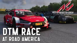 Assetto corsa ruf ctr3 clubsport for assetto corsa. Assetto Corsa Dtm Race At Road America Free Mod Gameplay Youtube