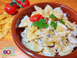 Place the back the pepper tops. Creamy Salmon Pasta For Baby Ready In 15 Minutes