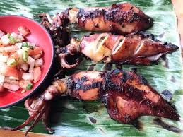 Inihaw Na Pusit Grilled Squid Grilled Squid Seafood Recipes Squid Recipes