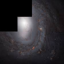 Muchas galaxias espirales tienen una barra cruzando su centro, inclusive se piensa que la vía láctea tiene una considerable barra central. Messier 58 Galaxia Espiral Barrada Nuestro Universo Y Sus Enigmas