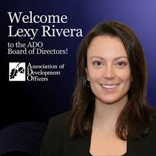 We're thrilled to share that Lexy Rivera, Director of Annual Giving &  Alumni Relations at SUNY Maritime College, has joined the ADO Board of  Directors! Her deep experience in fundraising, alumni relations,