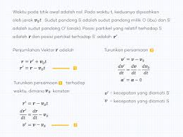 Kecepatan Relatif Percepatan Relatif Ç€ Pengertian Contoh Persamaan Transformasi Galileo Aisyah Nestria