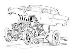 Check out the unique gasser right here at hotrod.com or the july 2012. Gasser Chevy Art Print By Joe Sander Cartoon Car Drawing Cool Car Drawings Cars Coloring Pages