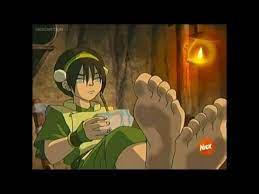 Avatar The Last Airbender - Toph Beifong Feet - YouTube