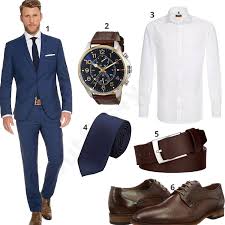 Business Outfit Mit Dunkelblauem Marzotto Anzug M0589 Blauer Anzug Blauer Anzug Manner Manner Anzug