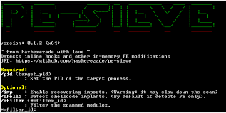 Pe Sieve 0 1 4 3 64bit Detects Inline Hooks Process Hollowing Process Doppelganging Reflective Dll Injection Etc H Cyber Security Computer Repair Malware