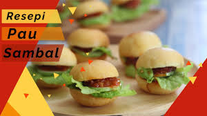 Saya menggunakan 10 gram inti dan 20 gram doh. Resepi Pau Sambal Burger Malaysia Youtube