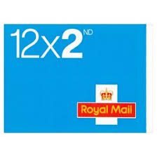 Second Class Stamps Book Of 12 Morrisons