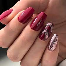 Se puede pintar la uña de un color base, en este caso un color rosa o blanco, y luego dibujar círculos usa tu creatividad y crea tu propio estilo, utilizando dos o más colores en las uñas. Https Xn Uasdecoradas 9gb Co En Rojo