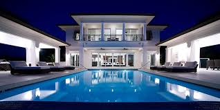 Evening At Sun Salutations Villa Beachfront House House Rental Mansions