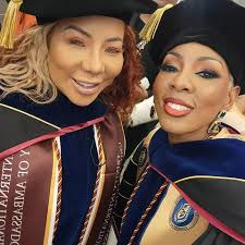 Excited to meet Tameka 'Tiny' Harris from the 90s RnB group Xscape and  T.I.'s wife at the honor of distinction graduation ceremony where she  received an Honorary Doctorate of Philosophy (PhD) in