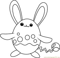 Easily searchable, free and premium pages, built by parents for. Azumarill Pokemon Coloring Page For Kids Free Pokemon Printable Coloring Pages Online For Kids Coloringpages101 Com Coloring Pages For Kids