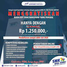 Biaya masuk smp pustek serpong. Pendaftaran Dibuka Sampai Akhir Juli 2020 Biaya Masuk Smk Pustek Serpong Hanya Rp1 250 000 Kabartangerang Com